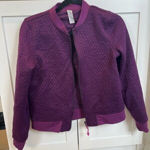 Reversible ivivva bomber jacket size 14